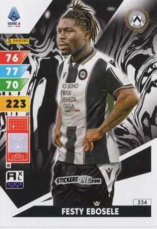 Cromo Festy Ebosele - Calciatori 2024-2025. Adrenalyn XL
 n. 334 - Panini