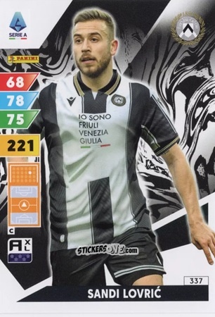 Cromo Sandi Lovrić - Calciatori 2024-2025. Adrenalyn XL
 n. 337 - Panini