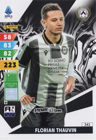 Figurina Florian Thauvin - Calciatori 2024-2025. Adrenalyn XL
 n. 342 - Panini