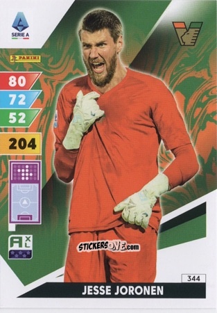 Sticker Jesse Joronen - Calciatori 2024-2025. Adrenalyn XL
 n. 344 - Panini