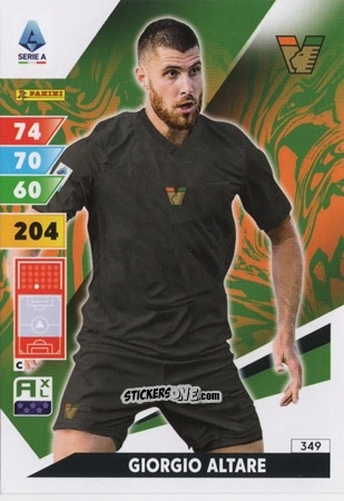 Sticker Giorgio Altare - Calciatori 2024-2025. Adrenalyn XL
 n. 349 - Panini