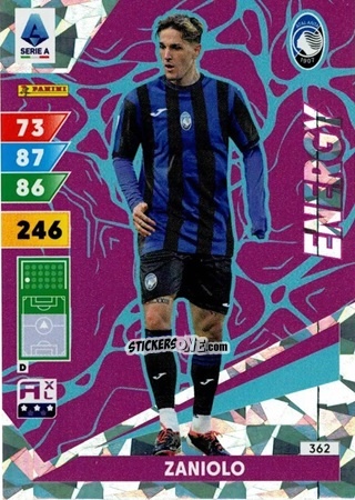 Sticker Nicolò Zaniolo - Calciatori 2024-2025. Adrenalyn XL
 n. 362 - Panini