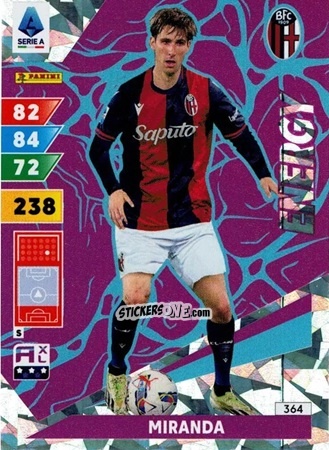 Sticker Juan Miranda - Calciatori 2024-2025. Adrenalyn XL
 n. 364 - Panini