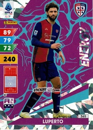 Cromo Sebastiano Luperto - Calciatori 2024-2025. Adrenalyn XL
 n. 365 - Panini