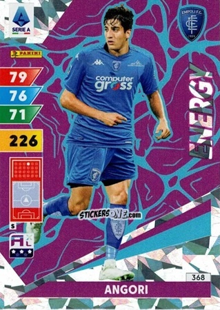 Cromo Samuele Angori - Calciatori 2024-2025. Adrenalyn XL
 n. 368 - Panini