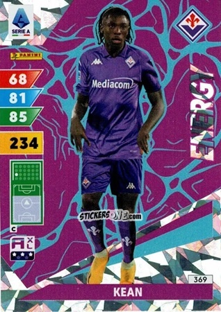 Figurina Moise Kean - Calciatori 2024-2025. Adrenalyn XL
 n. 369 - Panini
