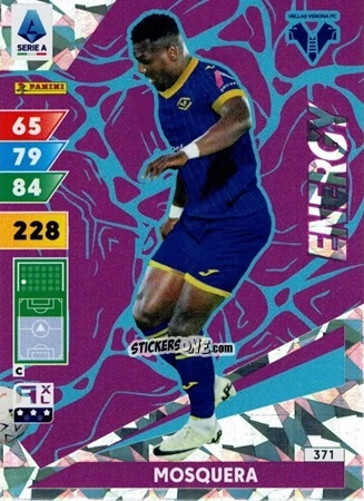 Sticker Daniel Mosquera - Calciatori 2024-2025. Adrenalyn XL
 n. 371 - Panini