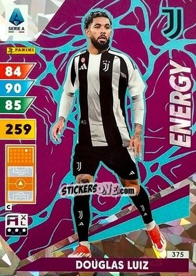 Cromo Douglas Luiz - Calciatori 2024-2025. Adrenalyn XL
 n. 375 - Panini