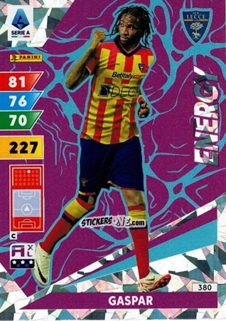 Sticker Kialonda Gaspar - Calciatori 2024-2025. Adrenalyn XL
 n. 380 - Panini