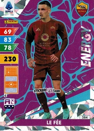 Sticker Enzo Le Fée - Calciatori 2024-2025. Adrenalyn XL
 n. 384 - Panini