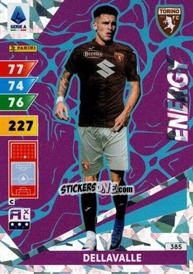 Sticker Alessandro Dellavalle - Calciatori 2024-2025. Adrenalyn XL
 n. 385 - Panini