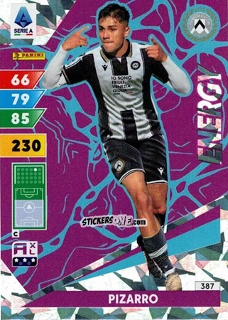 Cromo Damián Pizarro - Calciatori 2024-2025. Adrenalyn XL
 n. 387 - Panini
