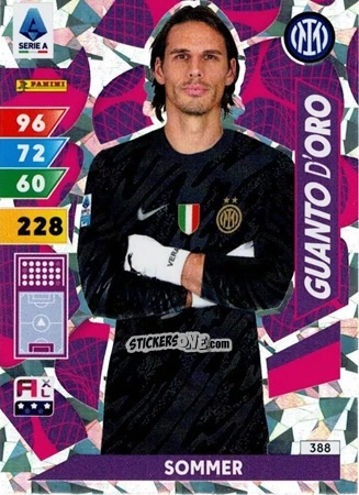 Figurina Yann Sommer - Calciatori 2024-2025. Adrenalyn XL
 n. 388 - Panini