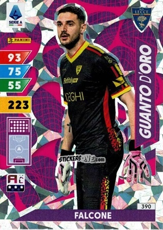Sticker Wladimiro Falcone - Calciatori 2024-2025. Adrenalyn XL
 n. 390 - Panini