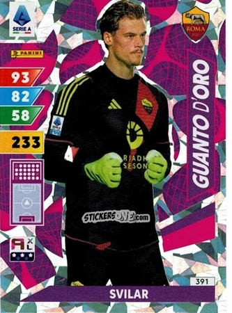 Cromo Mile Svilar - Calciatori 2024-2025. Adrenalyn XL
 n. 391 - Panini
