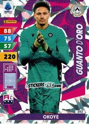 Cromo Maduka Okoye - Calciatori 2024-2025. Adrenalyn XL
 n. 392 - Panini