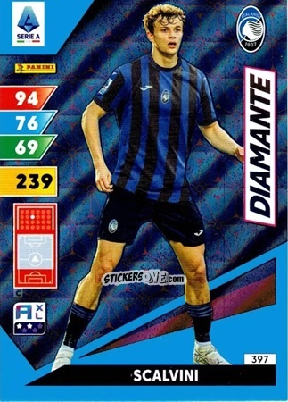 Cromo Giorgio Scalvini - Calciatori 2024-2025. Adrenalyn XL
 n. 397 - Panini