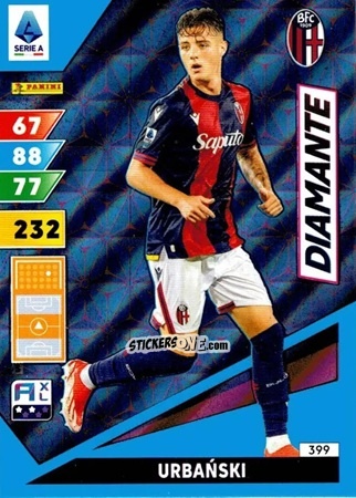 Sticker Kacper Urbański - Calciatori 2024-2025. Adrenalyn XL
 n. 399 - Panini