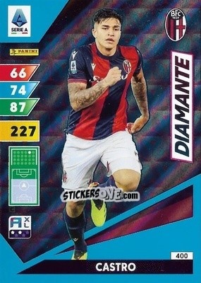 Sticker Santiago Castro - Calciatori 2024-2025. Adrenalyn XL
 n. 400 - Panini