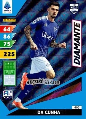 Sticker Lucas Da Cunha - Calciatori 2024-2025. Adrenalyn XL
 n. 403 - Panini
