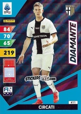 Sticker Alessandro Circati - Calciatori 2024-2025. Adrenalyn XL
 n. 411 - Panini