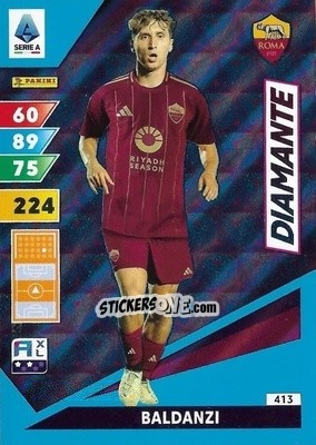 Cromo Tommaso Baldanzi - Calciatori 2024-2025. Adrenalyn XL
 n. 413 - Panini