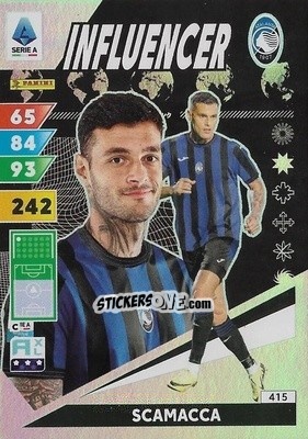 Sticker Gianluca Scamacca - Calciatori 2024-2025. Adrenalyn XL
 n. 415 - Panini