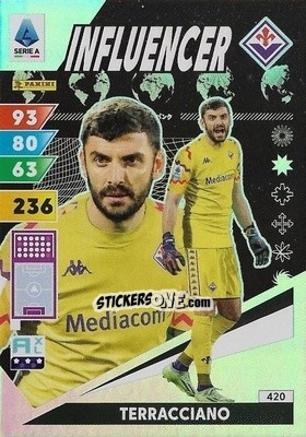 Cromo Pietro Terracciano - Calciatori 2024-2025. Adrenalyn XL
 n. 420 - Panini