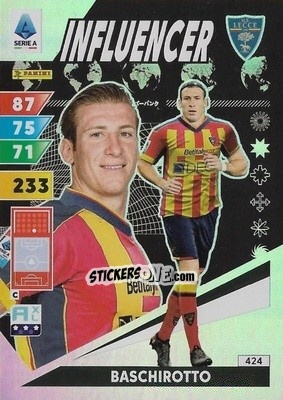 Cromo Federico Baschirotto - Calciatori 2024-2025. Adrenalyn XL
 n. 424 - Panini
