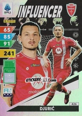 Sticker Milan Djurić - Calciatori 2024-2025. Adrenalyn XL
 n. 426 - Panini
