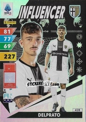 Sticker Enrico Del Prato - Calciatori 2024-2025. Adrenalyn XL
 n. 428 - Panini