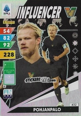 Sticker Joel Pohjanpalo - Calciatori 2024-2025. Adrenalyn XL
 n. 432 - Panini