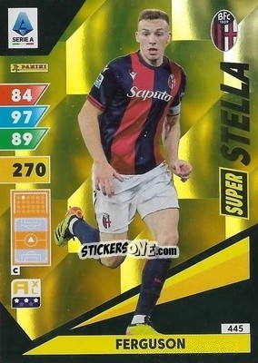Sticker Lewis Ferguson - Calciatori 2024-2025. Adrenalyn XL
 n. 445 - Panini