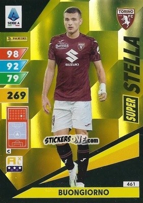 Figurina Alessandro Buongiorno - Calciatori 2024-2025. Adrenalyn XL
 n. 461 - Panini