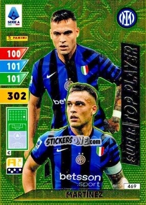 Figurina Lautaro Martínez - Calciatori 2024-2025. Adrenalyn XL
 n. 469 - Panini