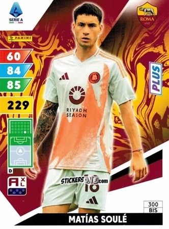 Cromo Matias Soule - Calciatori 2024-2025. Adrenalyn XL
 n. 300-bis - Panini