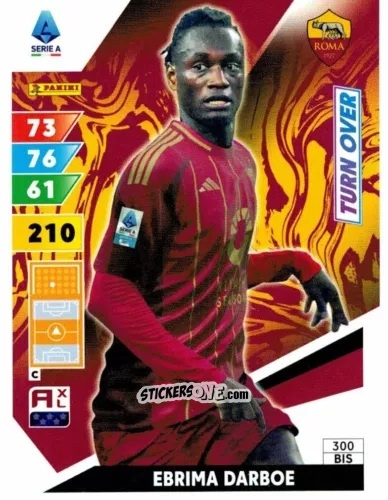 Figurina Ebrima Darboe - Calciatori 2024-2025. Adrenalyn XL
 n. 300bis - Panini