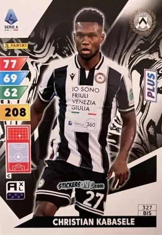 Cromo Christian Kabasele - Calciatori 2024-2025. Adrenalyn XL
 n. 327bis - Panini