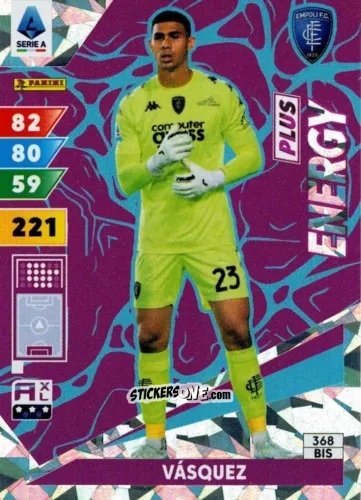 Cromo Devis Vásquez - Calciatori 2024-2025. Adrenalyn XL
 n. 368bis - Panini