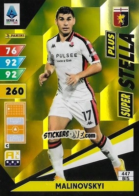 Sticker Ruslan Malinovskyi - Calciatori 2024-2025. Adrenalyn XL
 n. 447bis - Panini