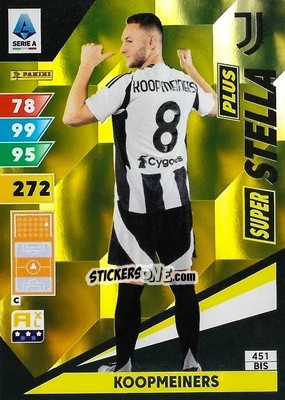 Figurina Teun Koopmeiners - Calciatori 2024-2025. Adrenalyn XL
 n. 451bis - Panini