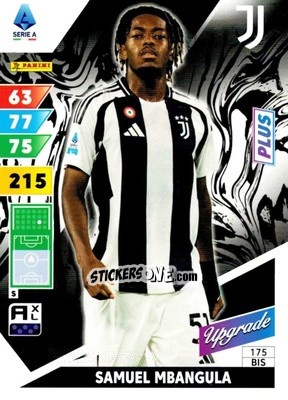 Figurina Samuel Mbangula - Calciatori 2024-2025. Adrenalyn XL
 n. U175bis - Panini