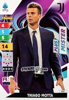 Figurina Thiago Motta - Calciatori 2024-2025. Adrenalyn XL
 n. 481 - Panini