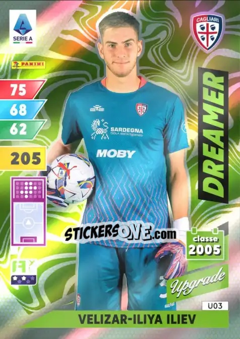 Cromo Velizar-Iliya Iliev - Calciatori 2024-2025. Adrenalyn XL
 n. U3 - Panini