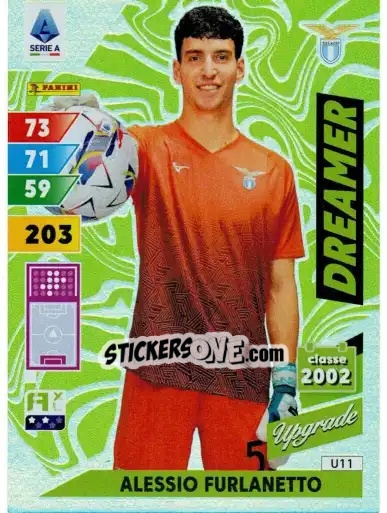 Sticker Alessio Furlanetto - Calciatori 2024-2025. Adrenalyn XL
 n. U11 - Panini
