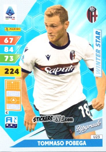 Sticker Tommaso Pobega - Calciatori 2024-2025. Adrenalyn XL
 n. U23 - Panini