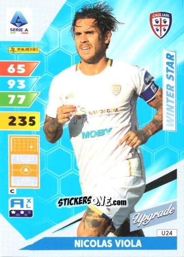 Cromo Nicolas Viola - Calciatori 2024-2025. Adrenalyn XL
 n. U24 - Panini