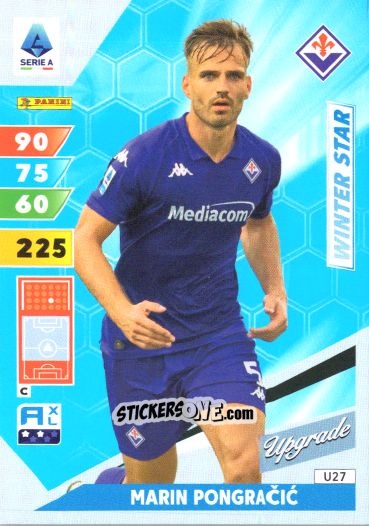Cromo Marin Pongracic - Calciatori 2024-2025. Adrenalyn XL
 n. U27 - Panini