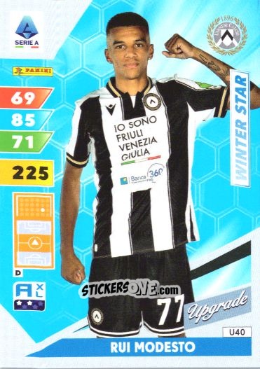 Sticker Rui Modesto - Calciatori 2024-2025. Adrenalyn XL
 n. U40 - Panini