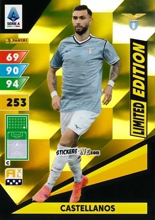 Sticker Castellanos - Calciatori 2024-2025. Adrenalyn XL
 n. LE-CA - Panini